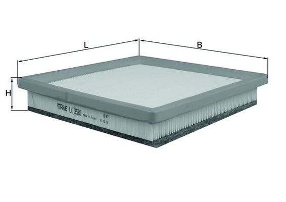 Air Filter - LX 3580 KNECHT