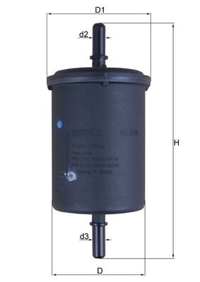 Filtro carburante - KL 248 KNECHT