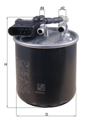 Fuel filter - KL 913 KNECHT