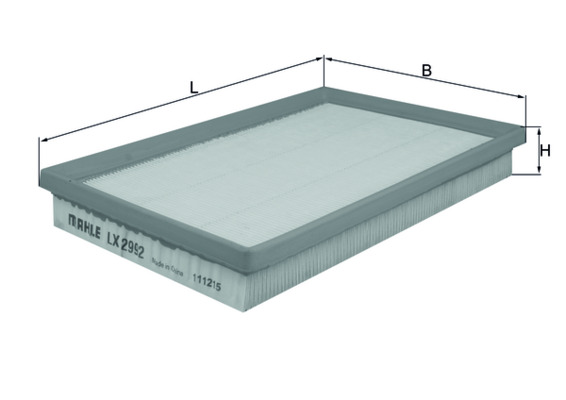 Luftfilter - LX 2992 KNECHT