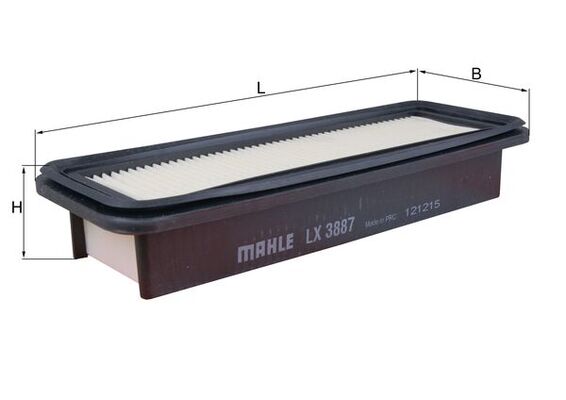 Air Filter - LX 3887 KNECHT