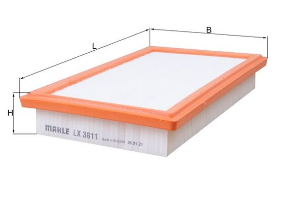 Air Filter - LX 3811 KNECHT