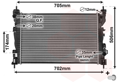 Window Regulator - 0332261 VAN WEZEL