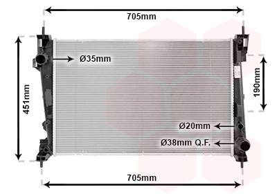 Window Regulator - 0332265 VAN WEZEL