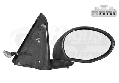 Specchio retrovisore esterno - 0147818 VAN WEZEL