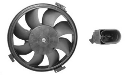 Fan, radiator - 0315747 VAN WEZEL