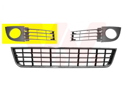 Ventilation Grille, bumper - 0317594 VAN WEZEL