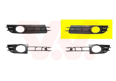 Ventilation Grille, bumper - 0318591 VAN WEZEL