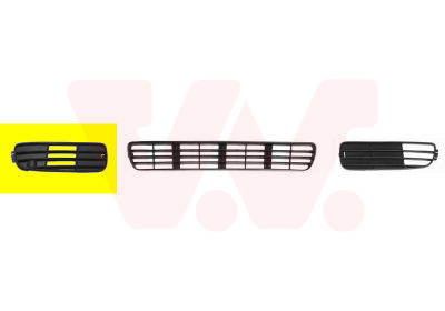 Ventilation Grille, bumper - 0322592 VAN WEZEL