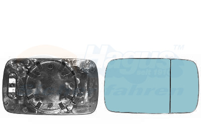 Mirror Glass, outside mirror - 0646838 VAN WEZEL