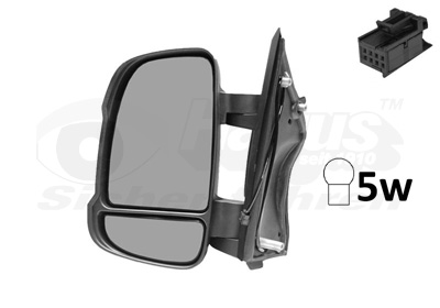Outside Mirror - 1651807 VAN WEZEL