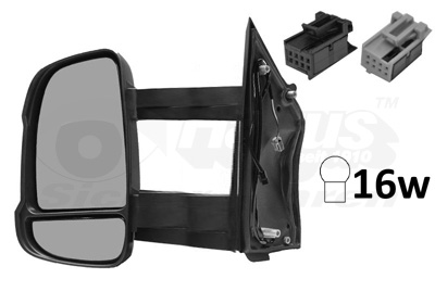 Outside Mirror - 1651825 VAN WEZEL