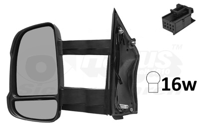 Outside Mirror - 1651827 VAN WEZEL