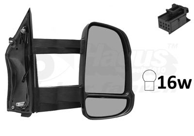 Outside Mirror - 1651828 VAN WEZEL