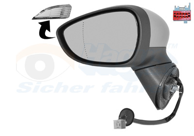Specchio retrovisore esterno - 1801817 VAN WEZEL