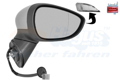 Specchio retrovisore esterno - 1801818 VAN WEZEL