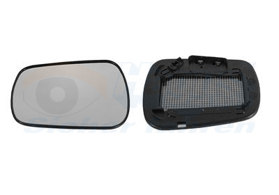 Mirror Glass, outside mirror - 1805838 VAN WEZEL