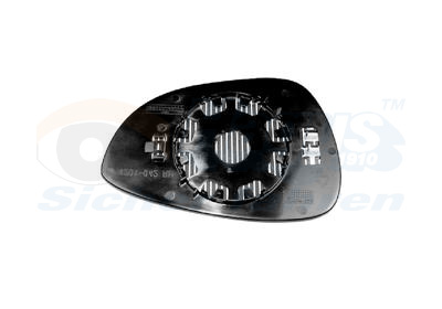 Mirror Glass, outside mirror - 1807838 VAN WEZEL
