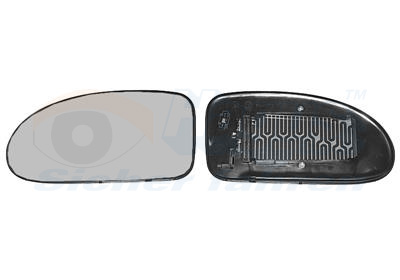 Mirror Glass, outside mirror - 1858837 VAN WEZEL