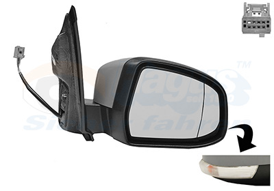 Outside Mirror - 1866808 VAN WEZEL