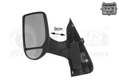 Outside Mirror - 1898807 VAN WEZEL