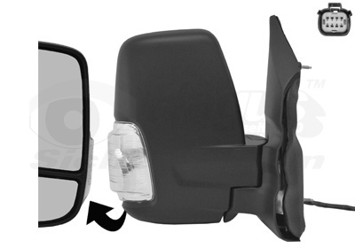 Outside Mirror - 1991806 VAN WEZEL
