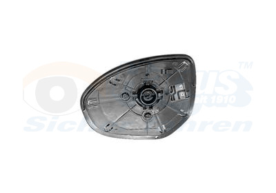 Mirror Glass, outside mirror - 2741832 VAN WEZEL