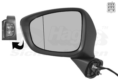Outside Mirror - 2780817 VAN WEZEL