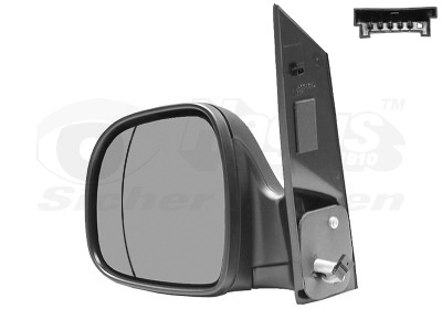 Specchio retrovisore esterno - 3080807 VAN WEZEL