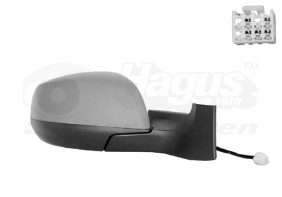 išorinis veidrodėlis - 3702818 VAN WEZEL