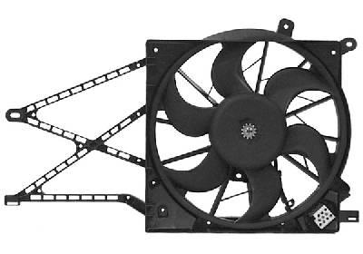 Fan, radiator - 3742746 VAN WEZEL