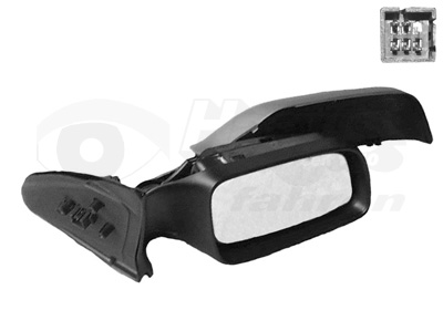 Specchio retrovisore esterno - 3742808 VAN WEZEL