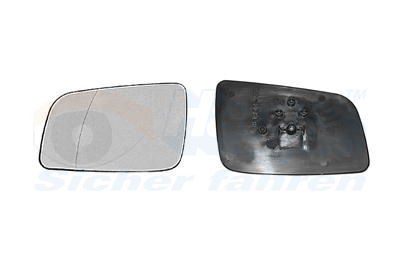 Mirror Glass, outside mirror - 3742832 VAN WEZEL