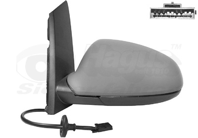 Specchio retrovisore esterno - 3749807 VAN WEZEL