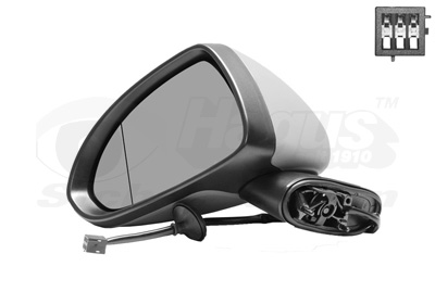Outside Mirror - 3750805 VAN WEZEL