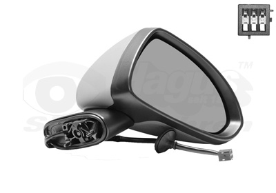 Outside Mirror - 3750806 VAN WEZEL