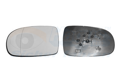 Mirror Glass, outside mirror - 3777831 VAN WEZEL