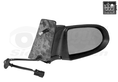 Outside Mirror - 3790808 VAN WEZEL