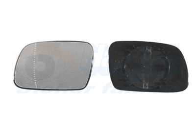 Mirror Glass, outside mirror - 4040832 VAN WEZEL