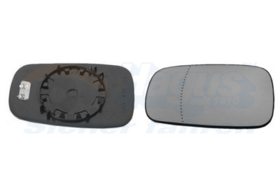 Mirror Glass, outside mirror - 4327837 VAN WEZEL