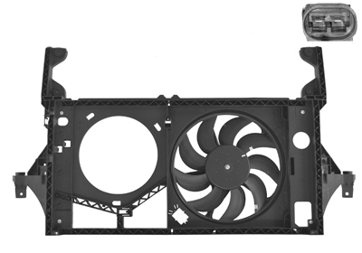 Ventola, Raffreddamento motore - 4391748 VAN WEZEL