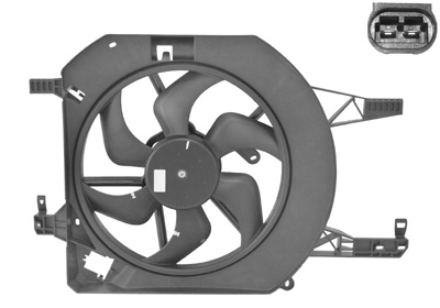 Ventola, Raffreddamento motore - 4394746 VAN WEZEL