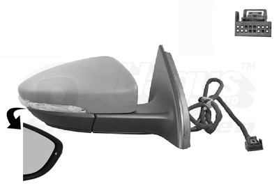 Outside Mirror - 5740808 VAN WEZEL