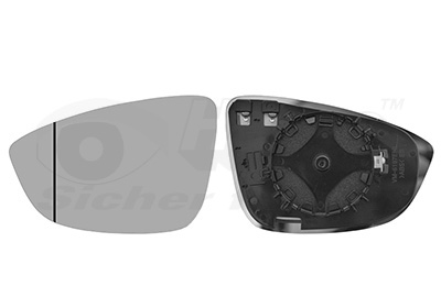 Vetro specchio, Specchio esterno - 5806837 VAN WEZEL