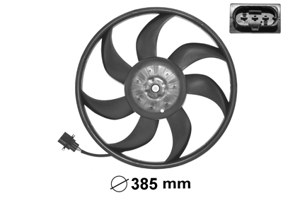ventiliatorius, radiatoriaus - 5827745 VAN WEZEL