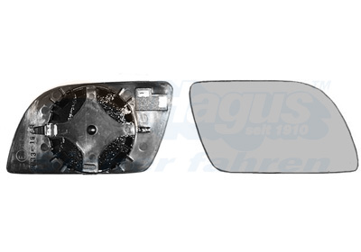 Mirror Glass, outside mirror - 5827832 VAN WEZEL