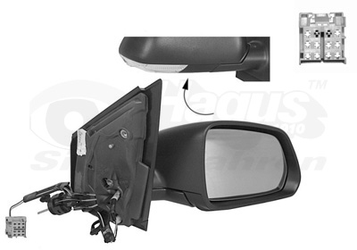 Specchio retrovisore esterno - 5828804 VAN WEZEL