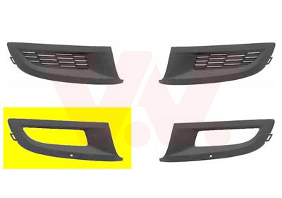 Griglia di ventilazione, Paraurti - 5829594 VAN WEZEL