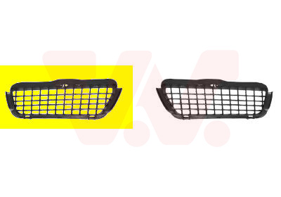 Ventilation Grille, bumper - 5880592 VAN WEZEL