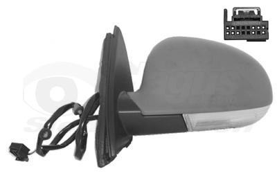 Наружное зеркало - 5886807 VAN WEZEL